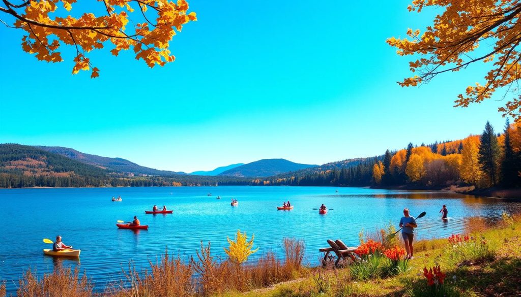 Outdoor activities in Lake of the Woods