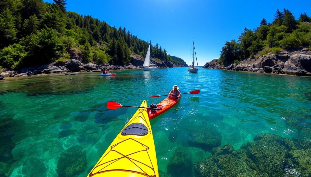 Outdoor activities in San Juan Islands