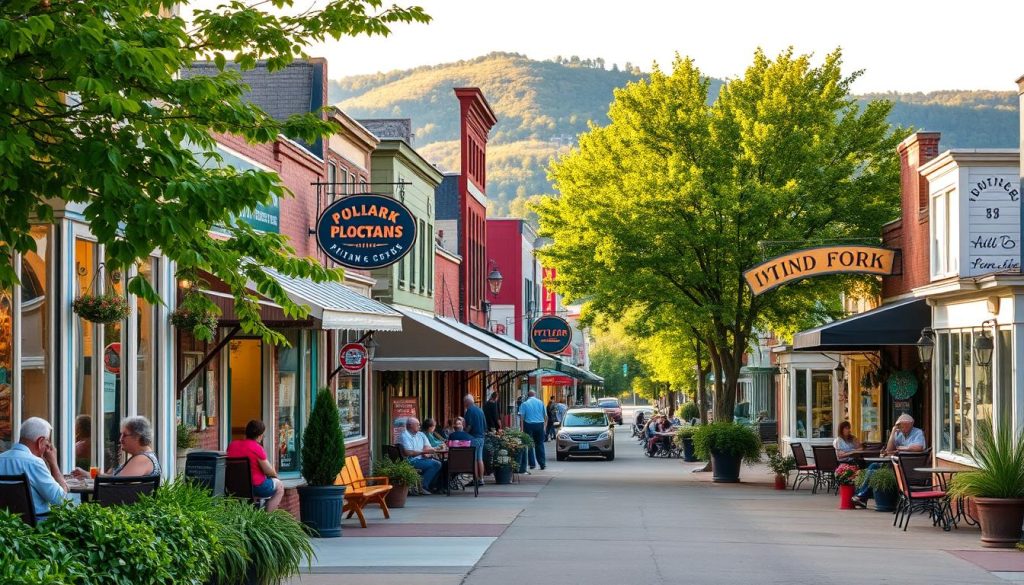 Ozark shopping and dining