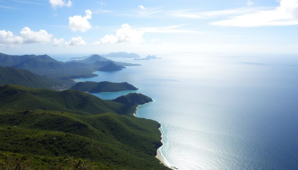 Panoramic view from Timothy Hill Lookout