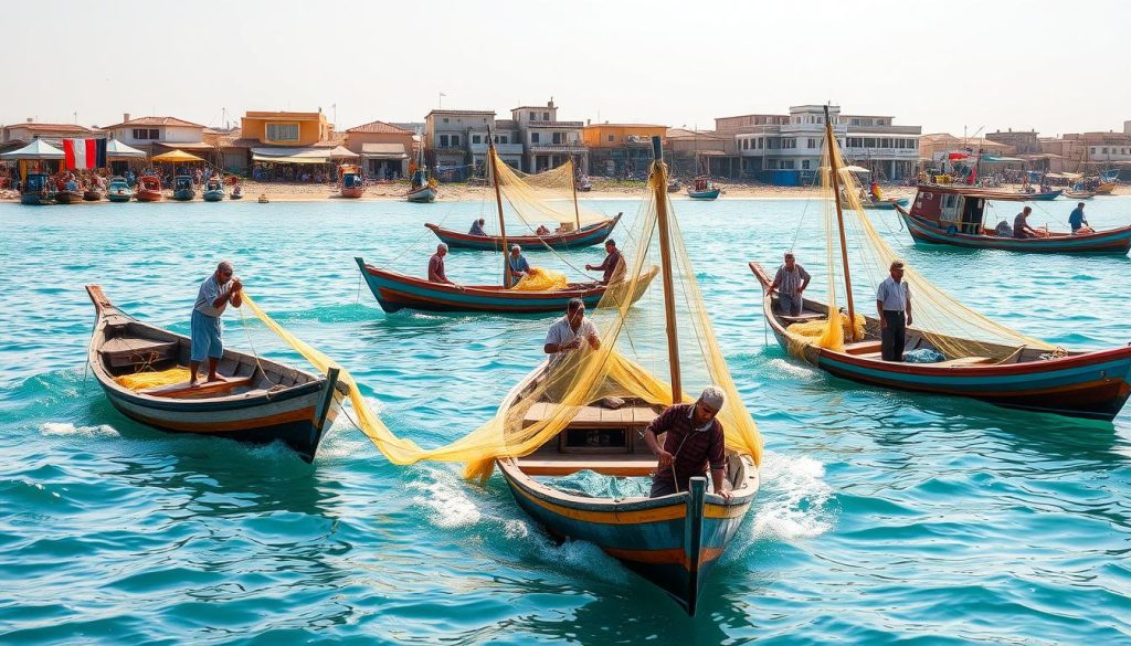 Persian Gulf fishermen