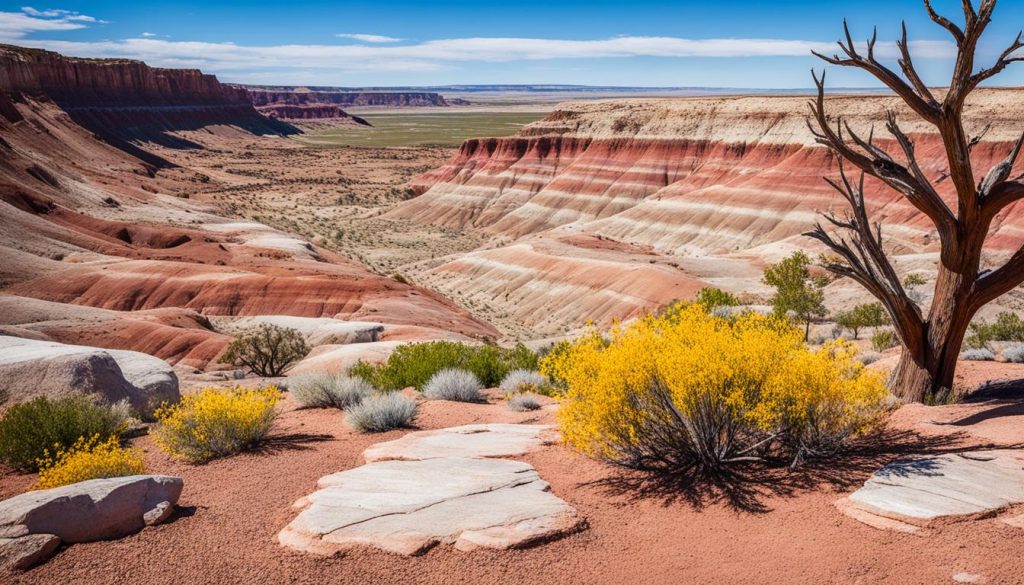 Petrified Forest National Park spring season