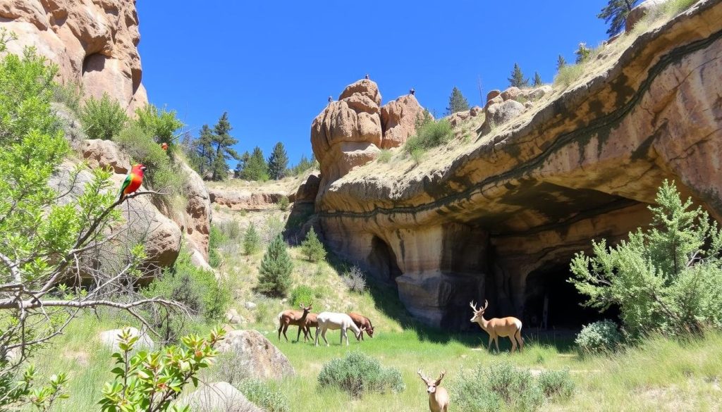 Pictograph Cave State Park wildlife