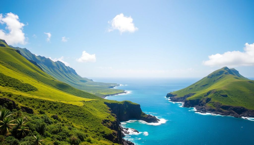 Pitcairn Island Landscape