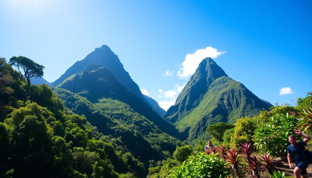 Piton hiking