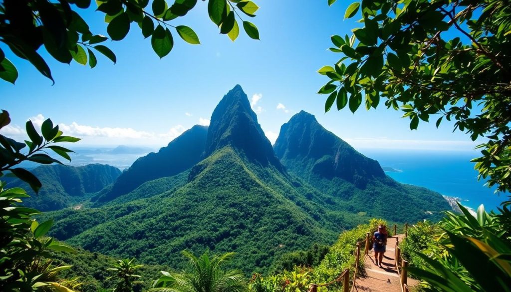 Pitons hikes