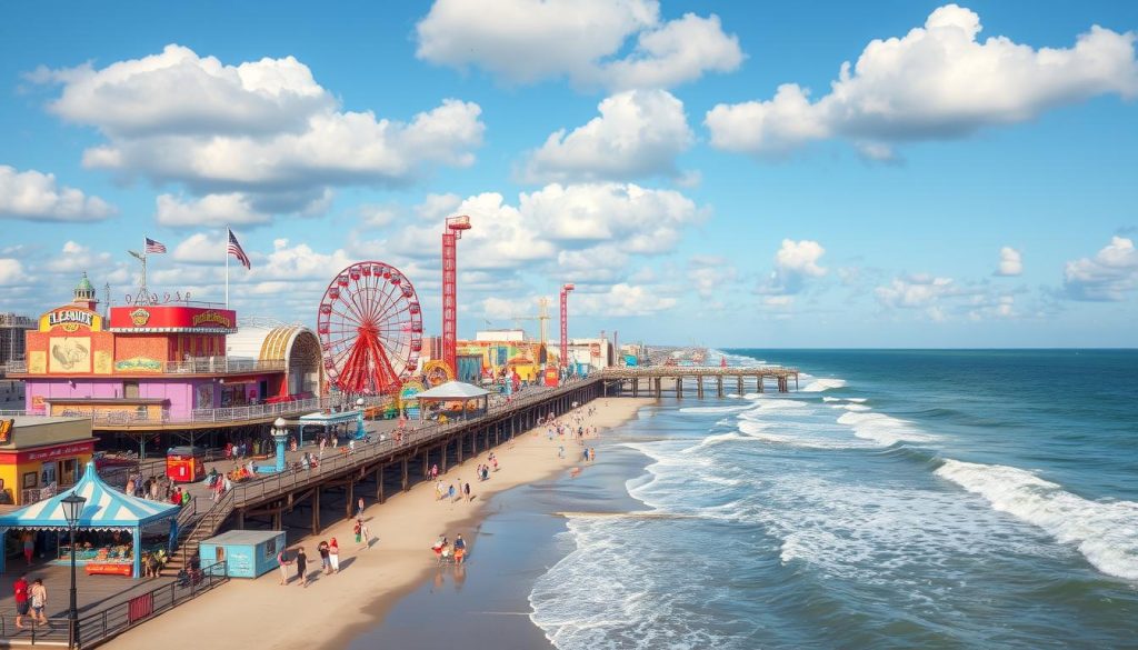 Pleasure Pier Attractions