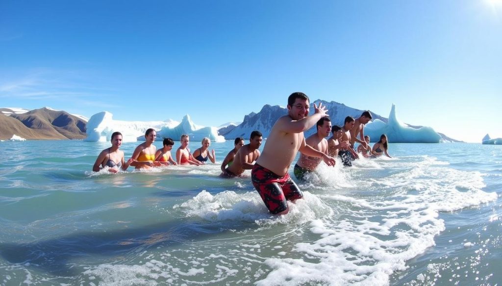 Polar plunge