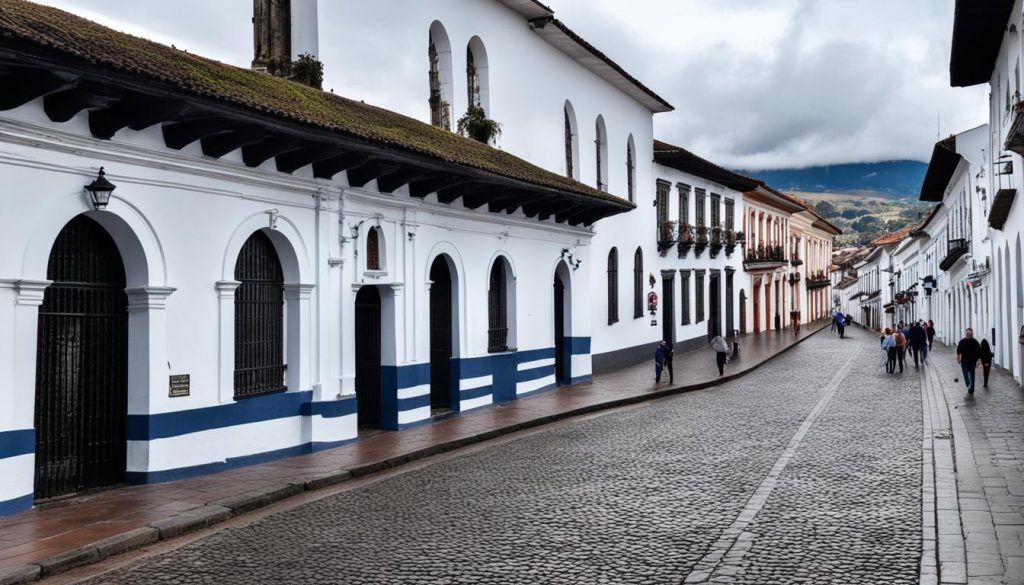 Popayán historic center