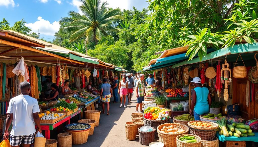 Port Antonio local market