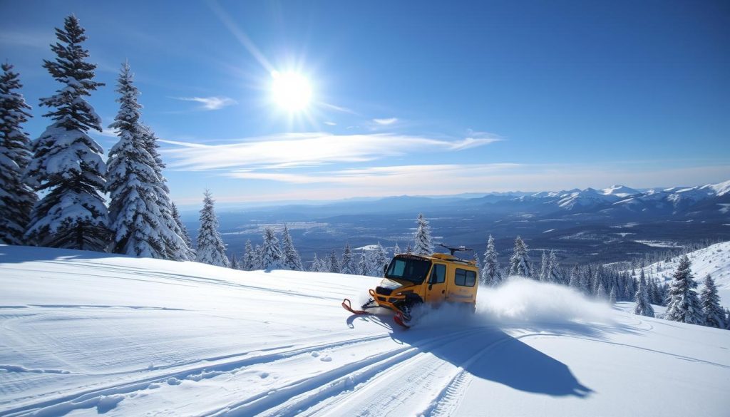 Powder Mountain snowcat skiing