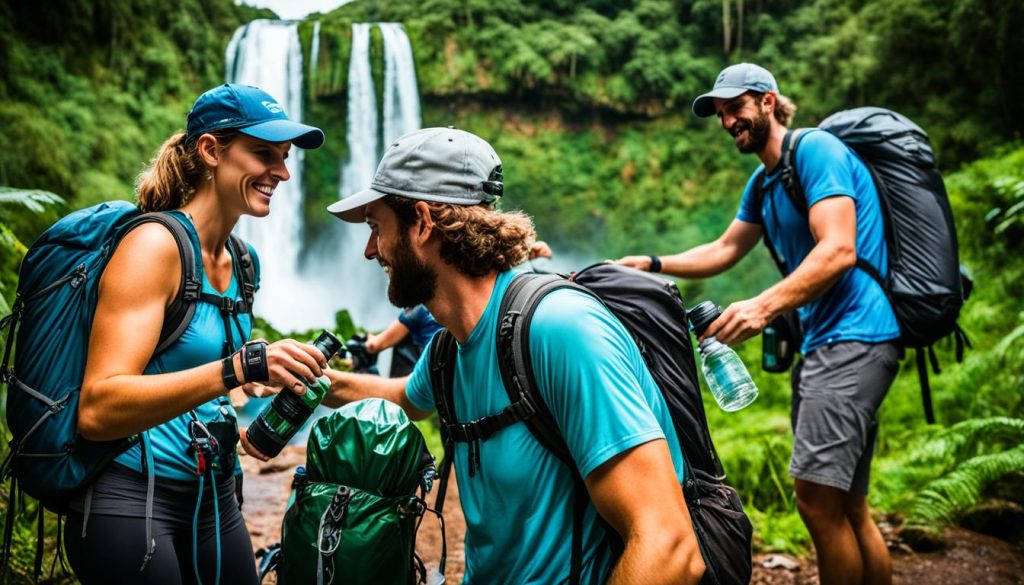 Preparing for Iguazu Falls