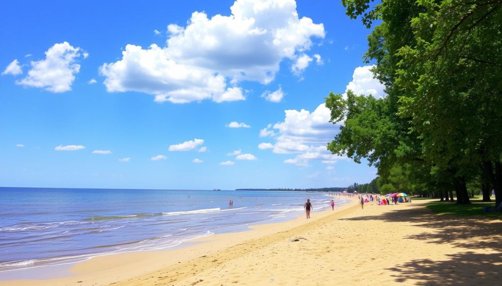 Presque Isle State Park beach