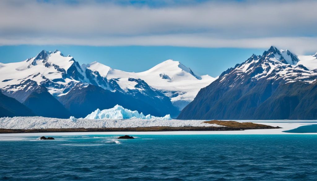 Pristine landscapes of South Georgia Island