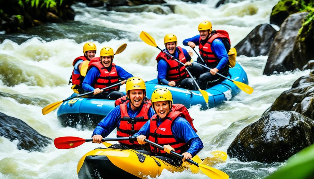 Rafting and kayaking in Tena, Ecuador