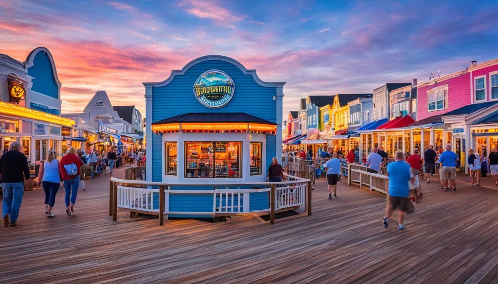 Rehoboth Beach boardwalk