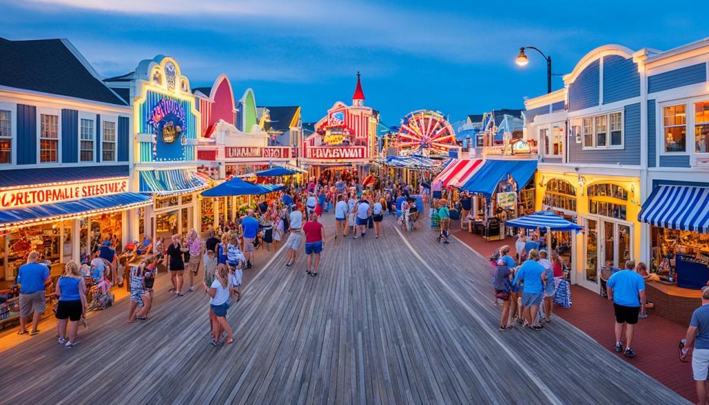 Rehoboth Beach boardwalk