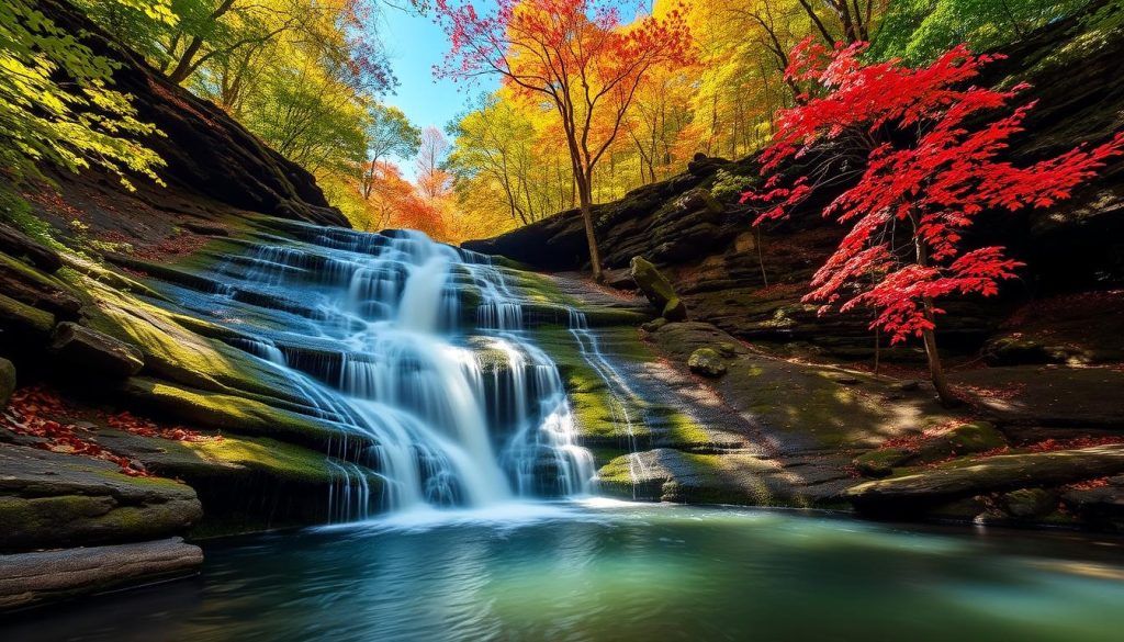 Ricketts Glen State Park Waterfall