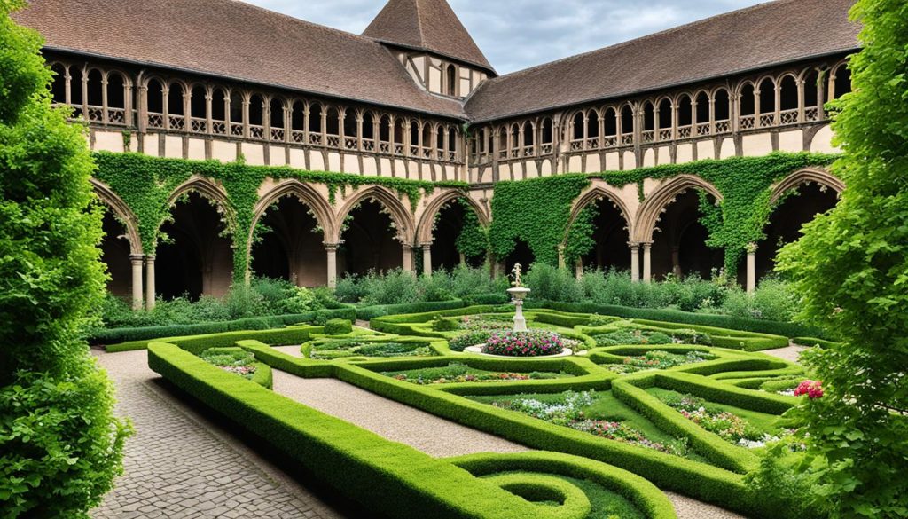 Romanesque garden