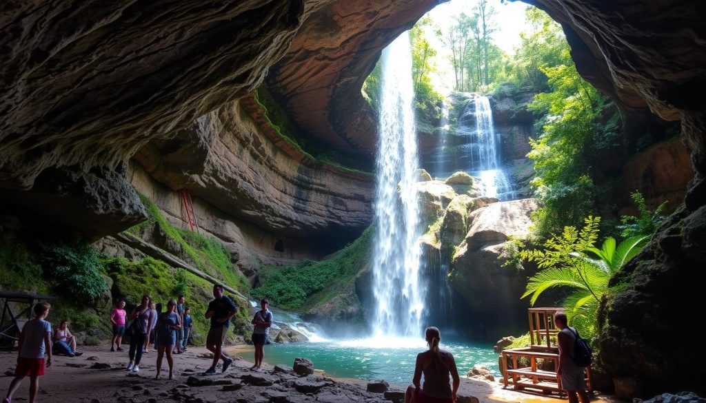 Ruby Falls activities