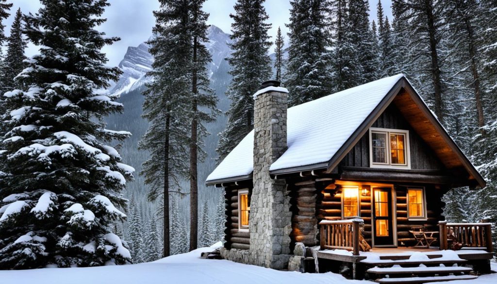 Rustic cabin in Banff