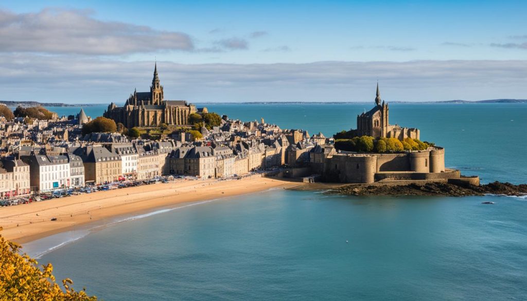 Saint-Malo in autumn