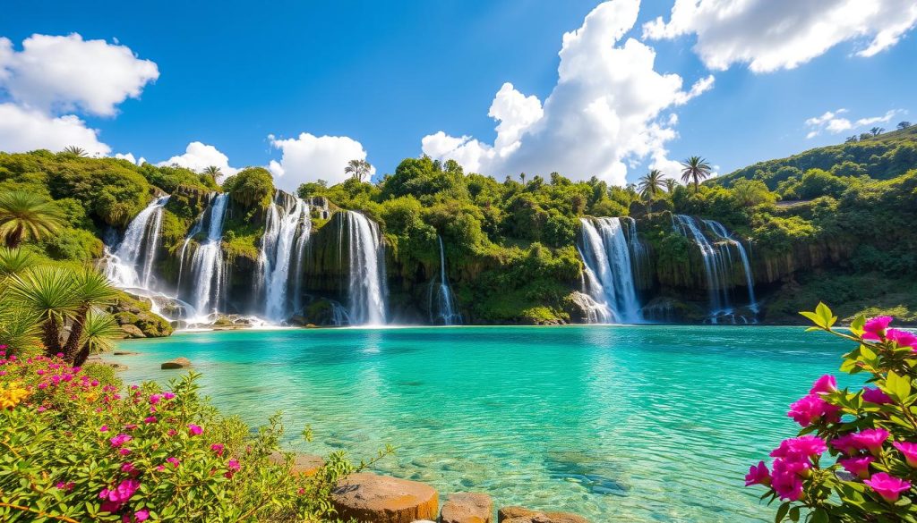 Salalah waterfalls