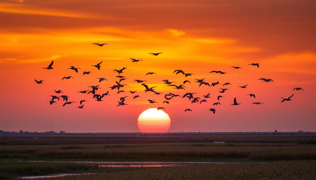 Sandhill Cranes in Nebraska