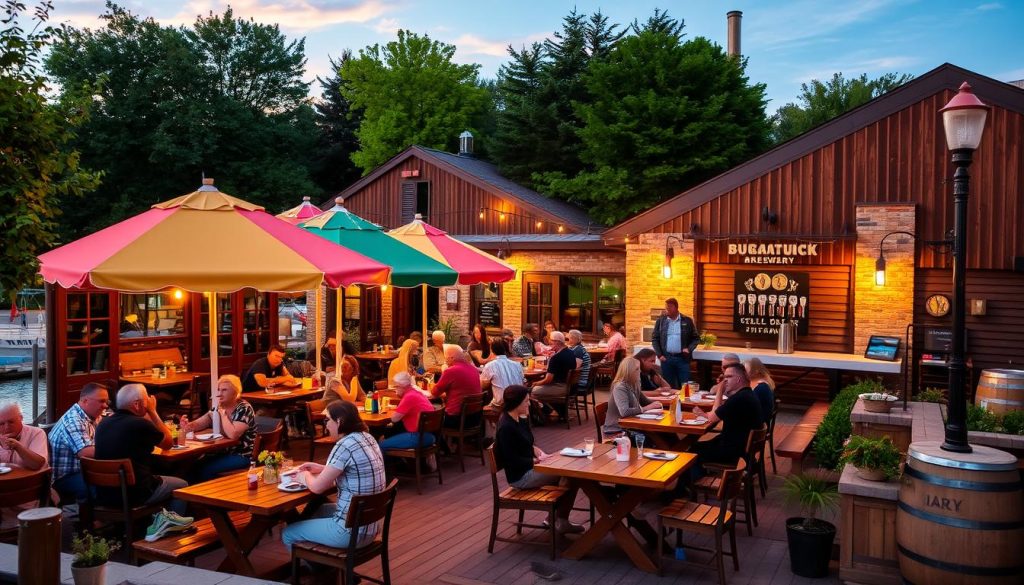 Saugatuck dining and breweries