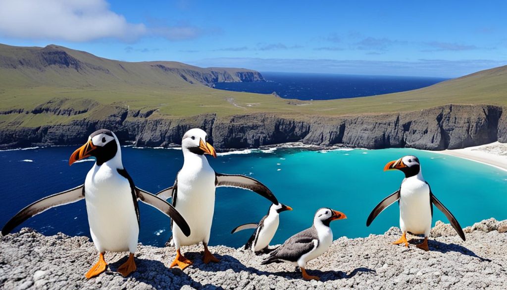 Saunders Island birdlife