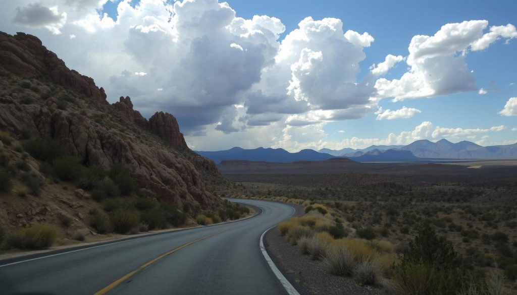 Scenic drive in Carlsbad Caverns National Park