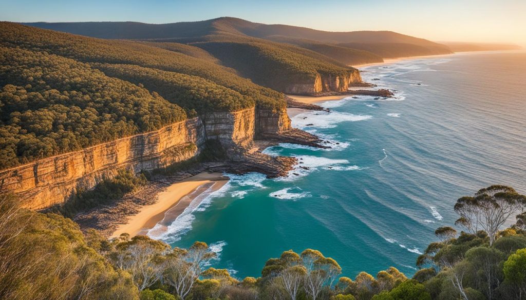 Scenic lookouts in Garigal National Park