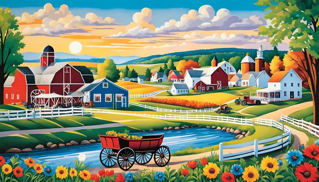 Shipshewana wall murals