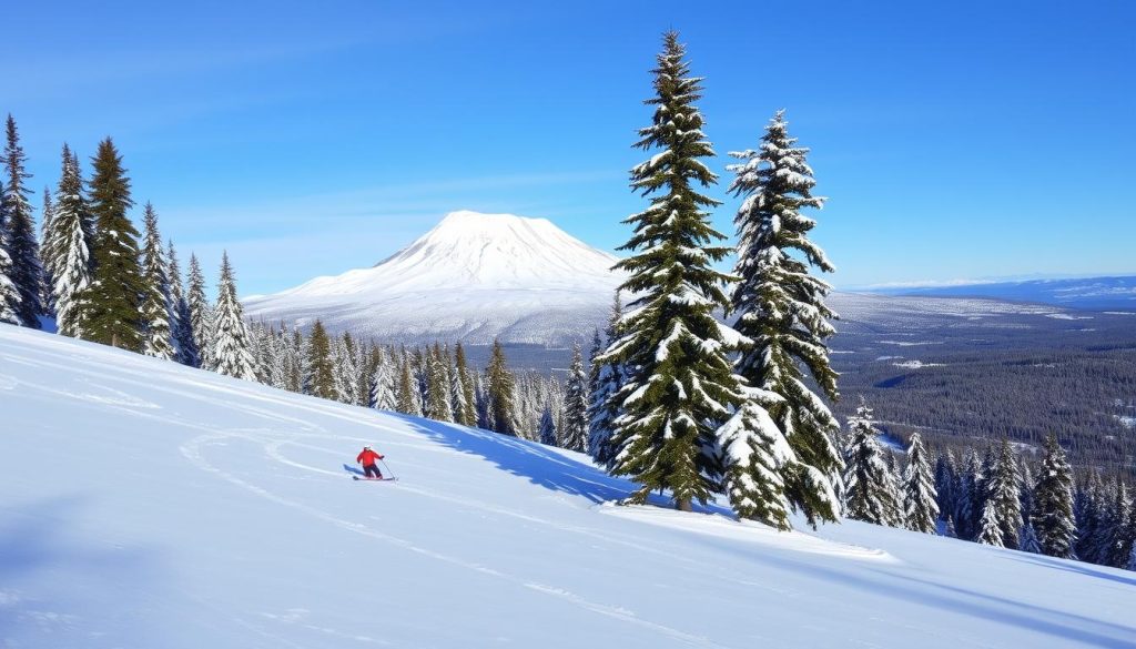 Skiing at Mount Hood