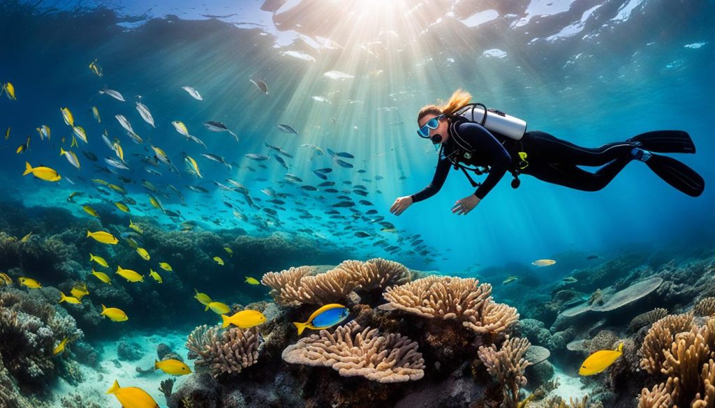 Snorkeling in Broulee Island Nature Reserve