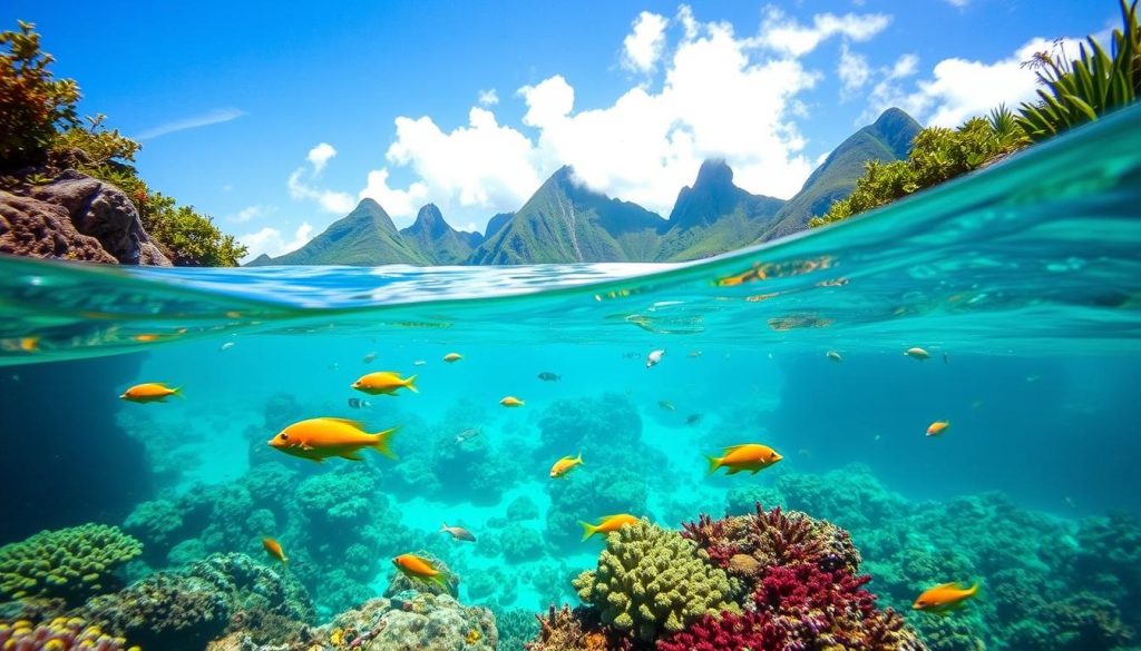 Snorkeling in Soufriere