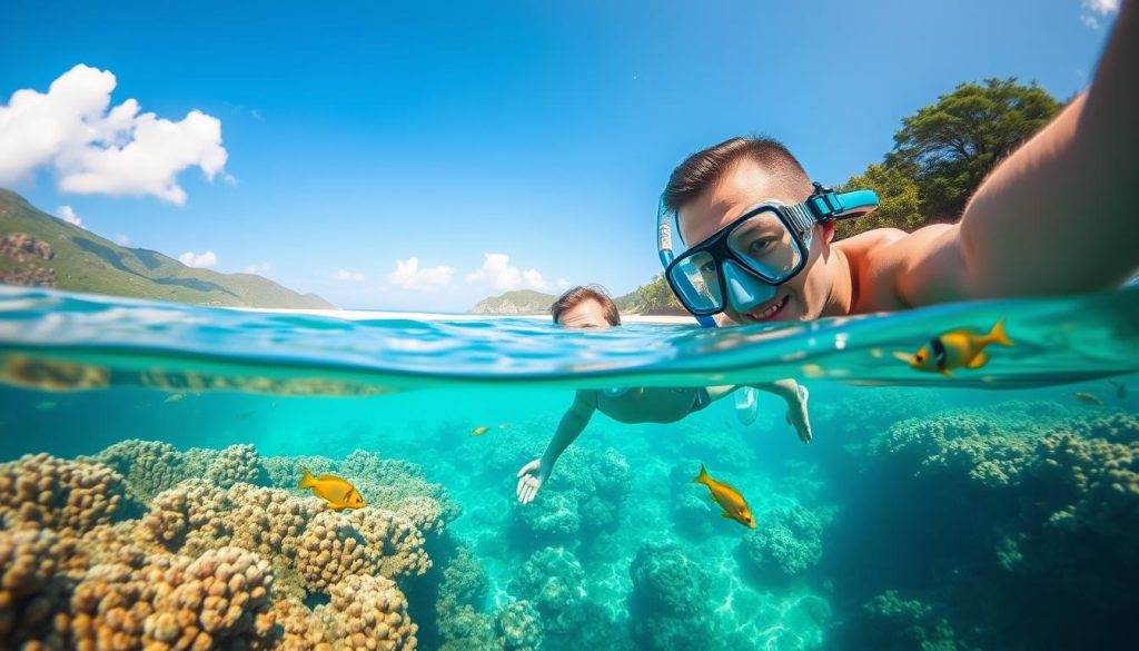 Snorkeling in St. Barts