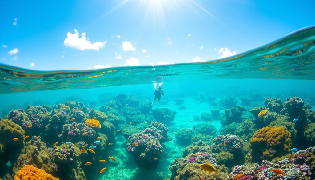 Snorkeling in St. Lucia