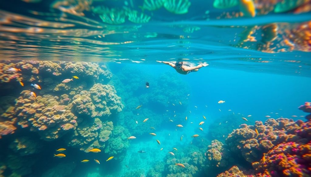 Snorkeling in the Caribbean