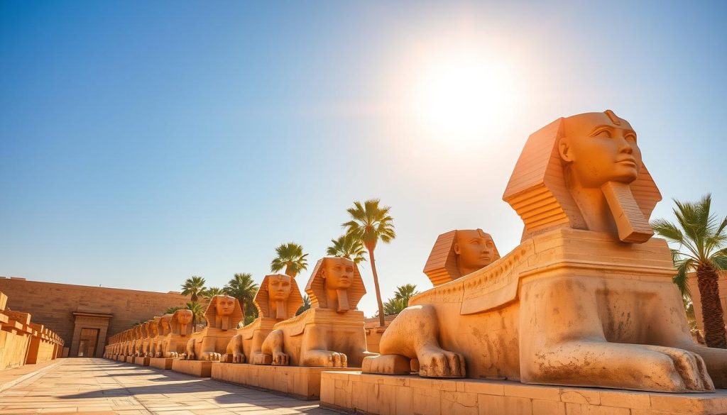 Sphinx Statues