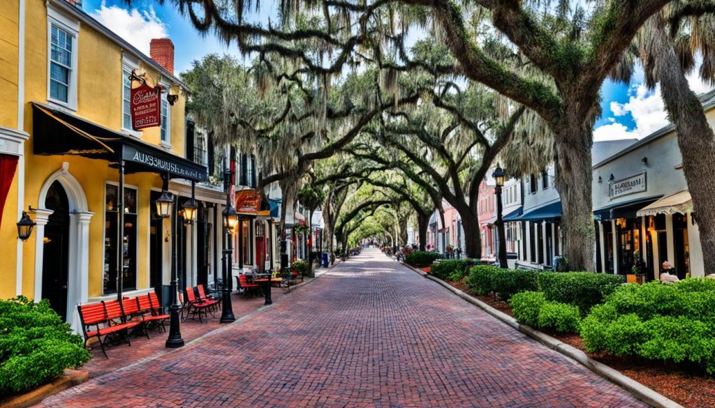 St. George Street in St. Augustine