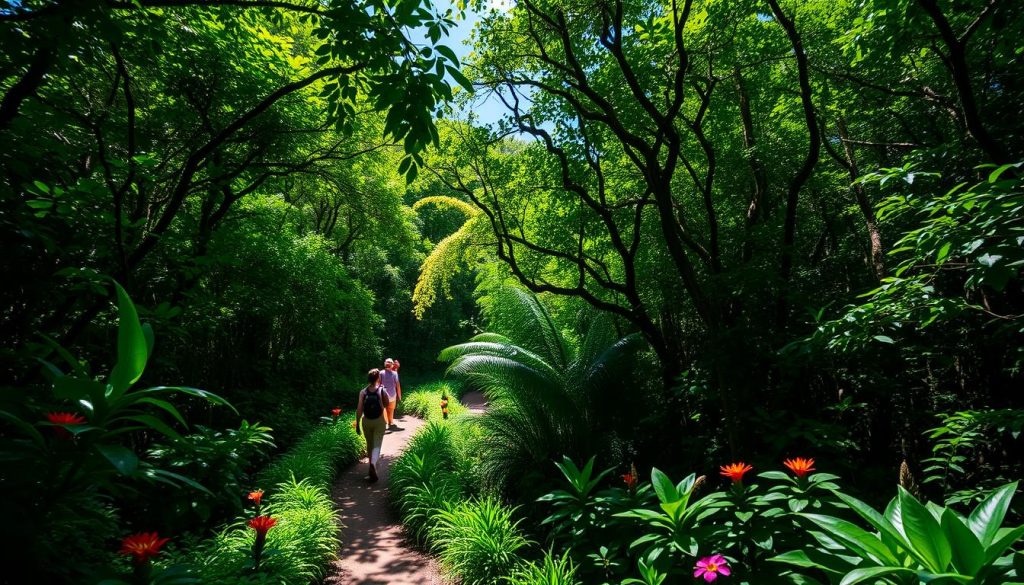 St. Kitts rainforest hiking