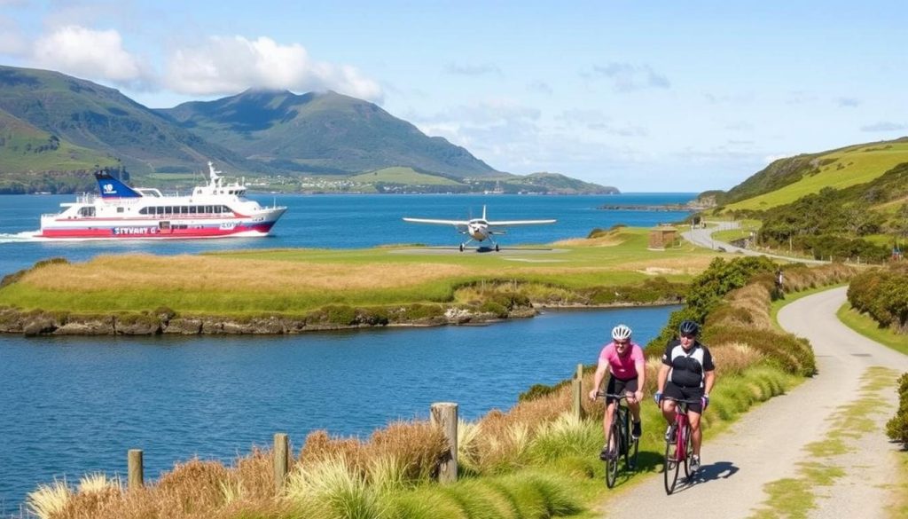 Stewart Island transportation