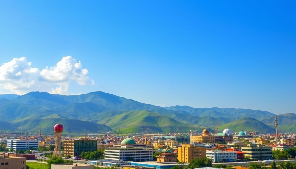 Sulaymaniyah city skyline