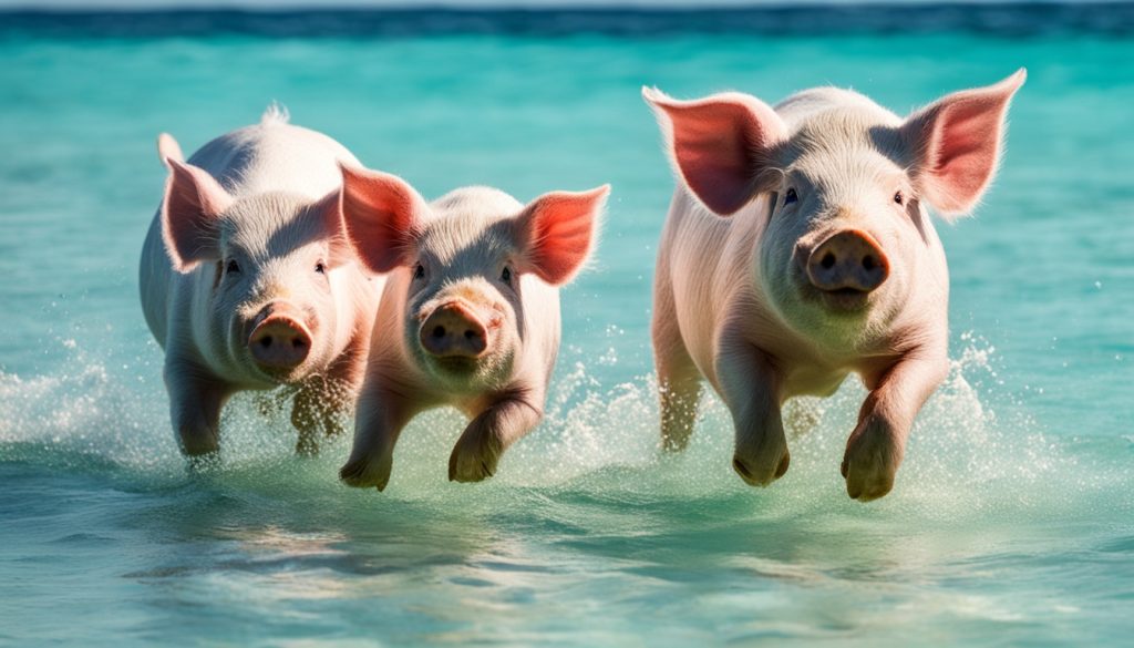 Swim with Pigs Antigua