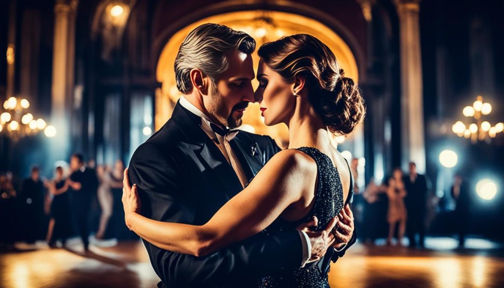 Tango dancers in Buenos Aires