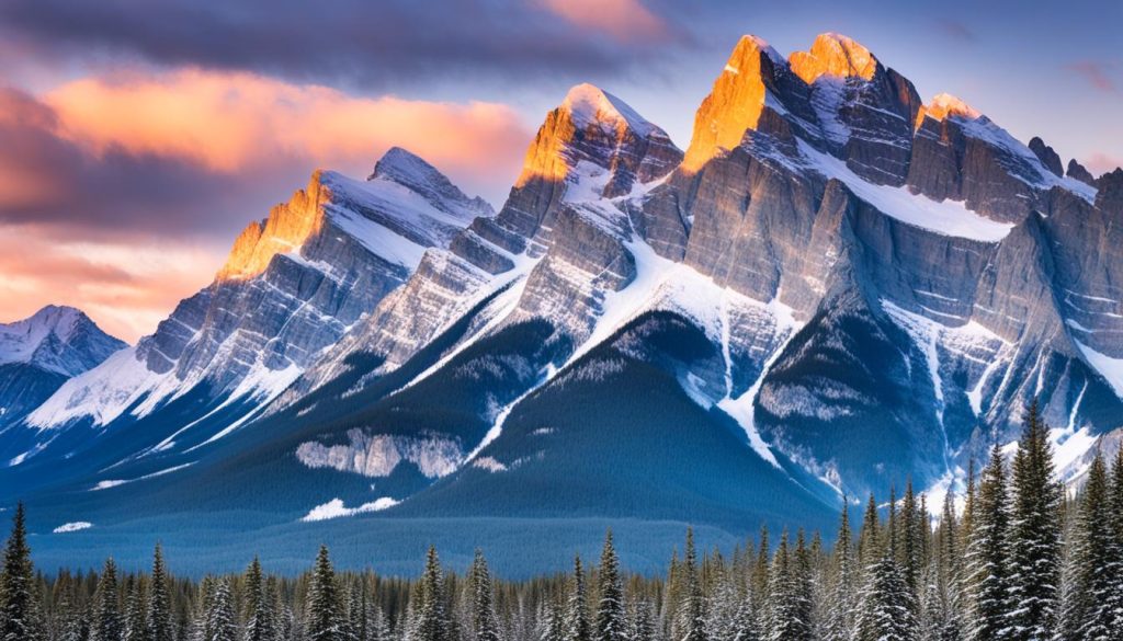 Three Sisters Mountains Canmore