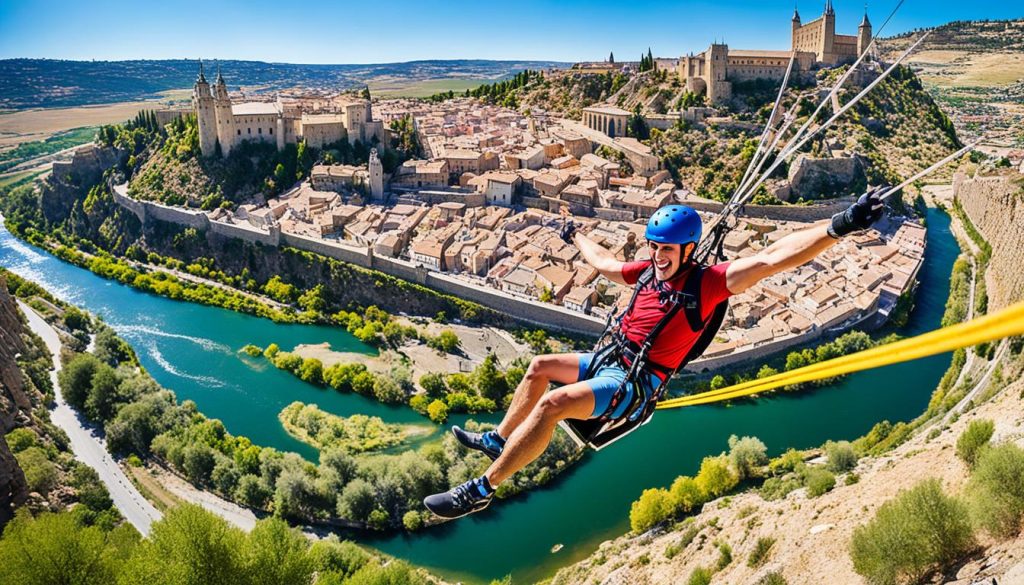 Toledo zip line