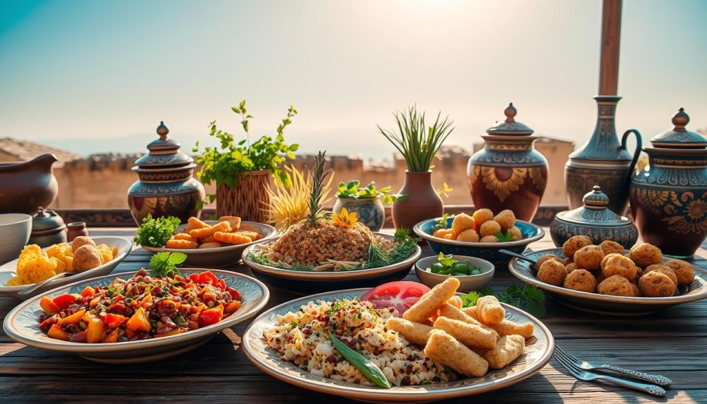 Traditional Jordanian cuisine