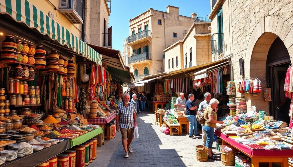 Traditional markets in Byblos